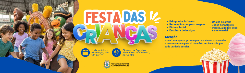 Festa das Crianças 2026 (1000 x 300 px)