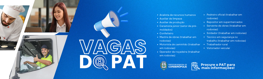 VAGAS DE EMPREGO (banner)